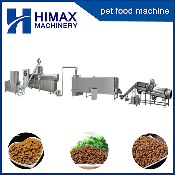 Fully Automatic Dry Dog Food Making MachineJINAN HIMAX MACHINERY CO.,LTD